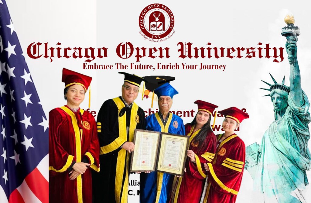 Honorary Doctorate Awards chicago open university